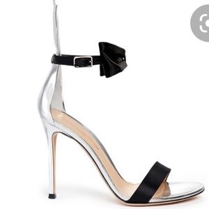 Gianvito Rossi bunny bow tie heels